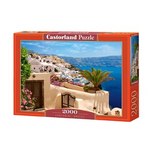 Castorland (C-200672) - "Santorini, Greece" - 2000 pieces puzzle