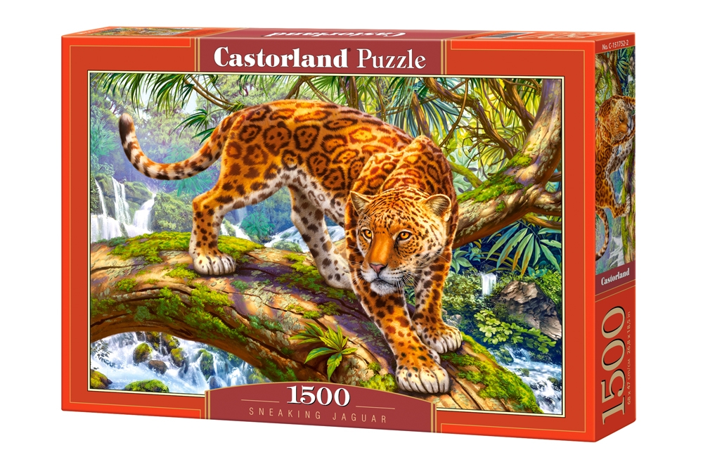 Castorland 1000 Pièces Jigsaw Puzzle Resting Leopard 