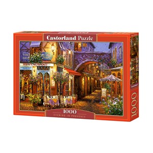 Castorland (C-104123) - "Evening in Provence" - 1000 pieces puzzle
