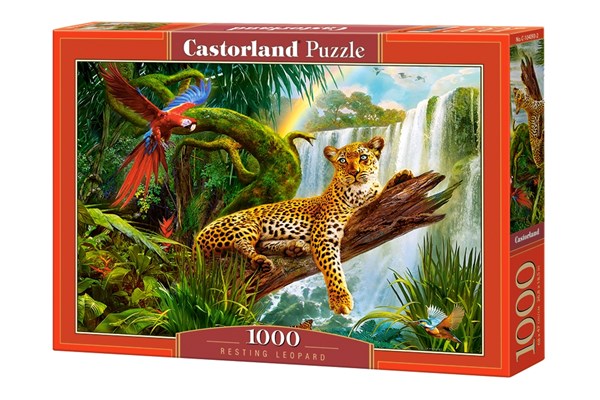 Castorland (C-104093) - "Resting Leopard" - 1000 pieces puzzle