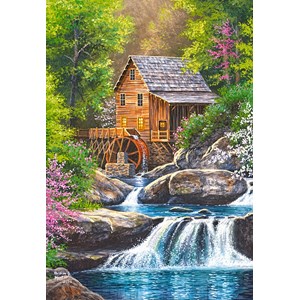 Castorland (C-104055) - "Spring Mill" - 1000 pieces puzzle