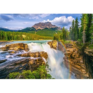 Castorland (B-53117) - "Sunwapta Falls, Canada" - 500 pieces puzzle