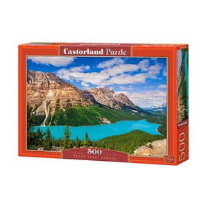 Castorland (B-53056) - "Peyto Lake, Canada" - 500 pieces puzzle