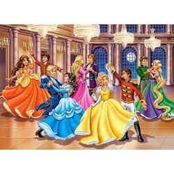 Castorland (B-13449) - "Princess Ball" - 120 pieces puzzle