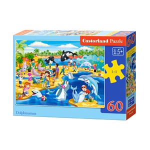 Castorland (B-066148) - "Dolphinarium" - 60 pieces puzzle