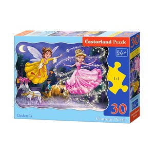 Castorland (B-03747) - "Cinderella" - 30 pieces puzzle