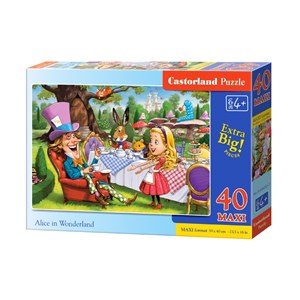 Castorland (B-040292) - "Alice in Wonderland" - 40 pieces puzzle