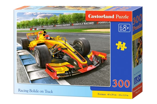 Castorland (B-030347) - "Racing Bolide on Track" - 300 pieces puzzle