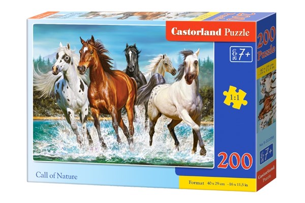 Castorland (B-222056) - "Call of Nature" - 200 pieces puzzle
