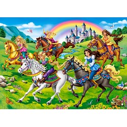 Castorland (B-111053) - "Princess Horse Ride" - 100 pieces puzzle