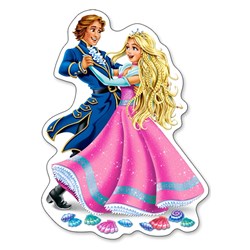 Castorland (B-04461) - "Princesses in Love" - 4 5 6 7 pieces puzzle