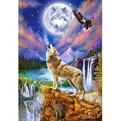 Castorland (C-151806) - "Wolf's Night" - 1500 pieces puzzle