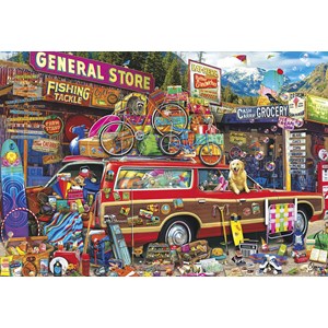 Buffalo Games (2067) - Aimee Stewart: "Family Vacation" - 2000 pieces puzzle