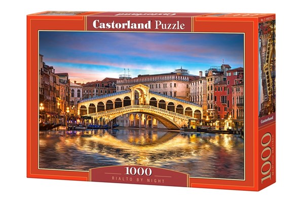 Castorland (C-104215) - "Rialto by Night" - 1000 pieces puzzle