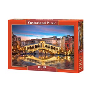 Castorland (C-104215) - "Rialto by Night" - 1000 pieces puzzle