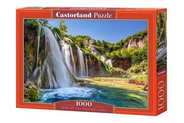 Castorland (C-104185) - "Land of the Falling Lakes" - 1000 pieces puzzle