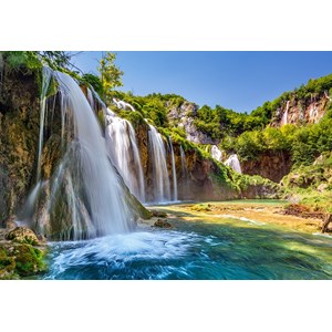 Castorland (C-104185) - "Land of the Falling Lakes" - 1000 pieces puzzle