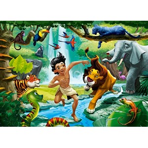 Castorland (B-13487) - "Jungle Book" - 120 pieces puzzle
