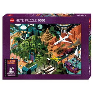 Heye (29883) - Alexandre Clerisse: "Steven Spielberg Films" - 1000 pieces puzzle