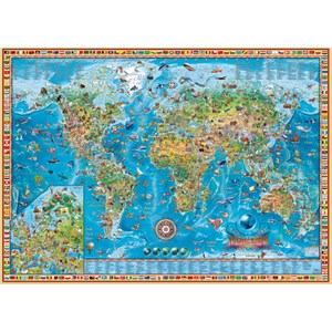 Heye (29846) - Rajko Zigic: "Amazing World" - 2000 pieces puzzle