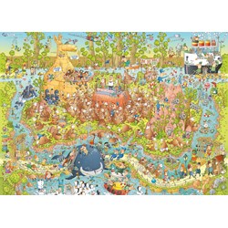 Heye (29870) - Marino Degano: "Australian Habitat" - 1000 pieces puzzle
