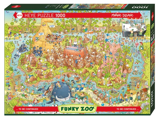 Heye (29870) - Marino Degano: "Australian Habitat" - 1000 pieces puzzle