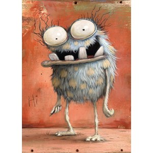 Heye (29866) - Mateo Dineen: "Monsta Hi!" - 1000 pieces puzzle