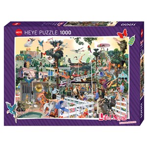 Heye (29863) - Sanda Anderlon: "In The Hills" - 1000 pieces puzzle