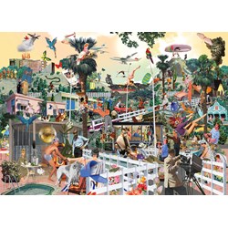 Heye (29863) - Sanda Anderlon: "In The Hills" - 1000 pieces puzzle