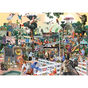 Heye (29863) - Sanda Anderlon: "In The Hills" - 1000 pieces puzzle