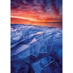 Heye (29862) - Ryan Tischer: "Ice Layers" - 1000 pieces puzzle