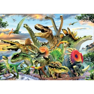 Educa (17961) - "Dinosaurs" - 500 pieces puzzle