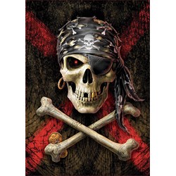 Educa (17964) - "Pirate Skull" - 500 pieces puzzle
