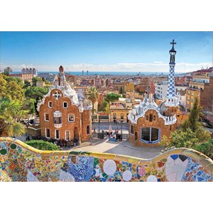 Educa (17966) - "Barcelona view from Park Güell" - 1000 pieces puzzle