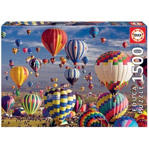 Educa (17977) - "Hot Air Balloons" - 1500 pieces puzzle