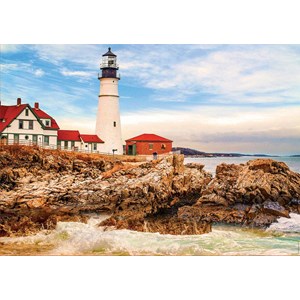 Educa (17978) - "Rocky Lighthouse" - 1500 pieces puzzle