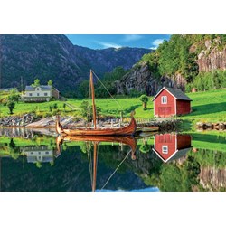 Educa (18006) - "Viking ship" - 1500 pieces puzzle