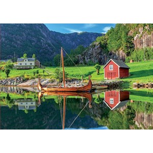 Educa (18006) - "Viking ship" - 1500 pieces puzzle