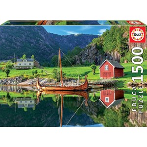 Educa (18006) - "Viking ship" - 1500 pieces puzzle