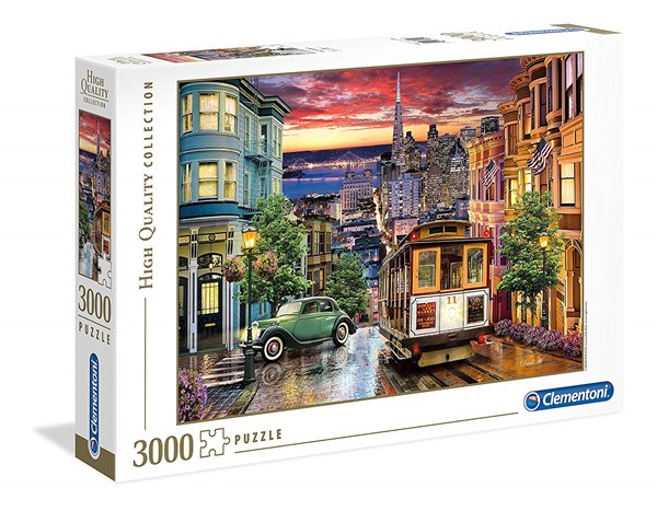 Clementoni (33547) - "San Francisco" - 3000 pieces puzzle