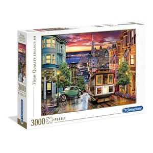 Clementoni (33547) - "San Francisco" - 3000 pieces puzzle