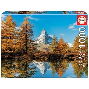 Educa (17973) - "Matterhorn Mountain in Autumn" - 1000 pieces puzzle