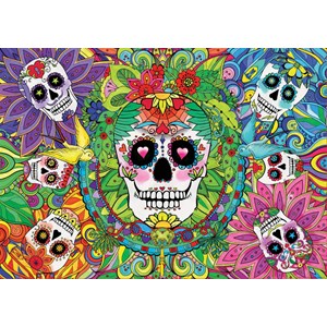 Educa (17975) - "Sugar Skulls" - 1000 pieces puzzle