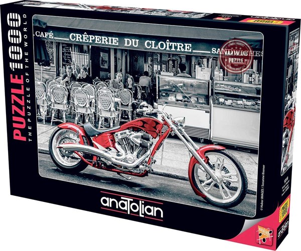 Anatolian (1019) - Susanne Kremer: "Red Chopper" - 1000 pieces puzzle