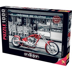 Anatolian (1019) - Susanne Kremer: "Red Chopper" - 1000 pieces puzzle