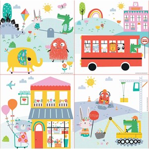 Educa (18061) - "Lemon Ribbon" - 12 16 20 25 pieces puzzle