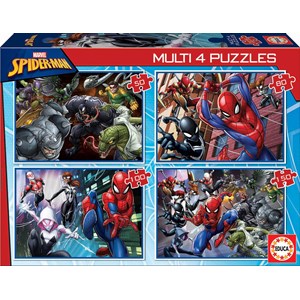 Educa (18102) - "Spider-Man" - 50 80 100 150 pieces puzzle