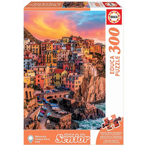 Educa (17980) - "Manarola, Cinque Terre, Italy" - 300 pieces puzzle