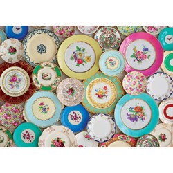 Educa (17982) - "Plates collage" - 300 pieces puzzle