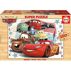 Educa (16800) - "Cars" - 100 pieces puzzle